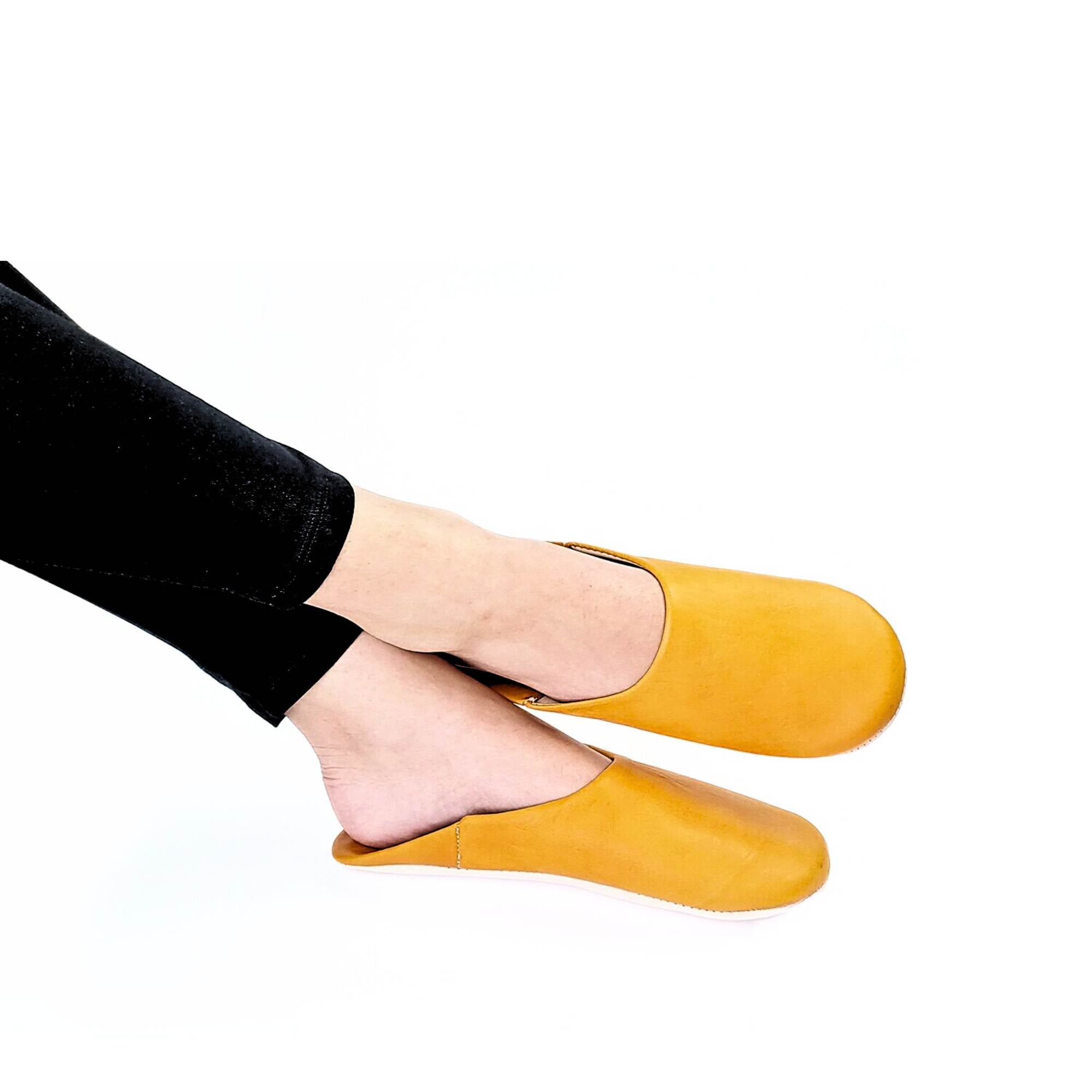 Women's Leather Slippers