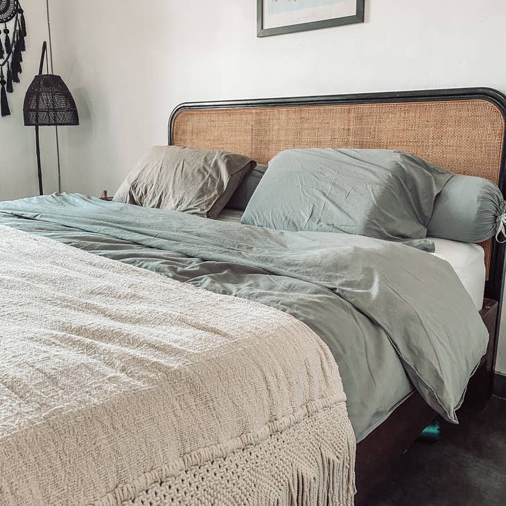 Artisan-Made Rattan Headboard: A Touch of Luxury