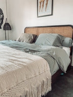 Artisan-Made Rattan Headboard: A Touch of Luxury