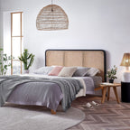 Artisan-Made Rattan Headboard: A Touch of Luxury