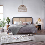 Artisan-Made Rattan Headboard: A Touch of Luxury