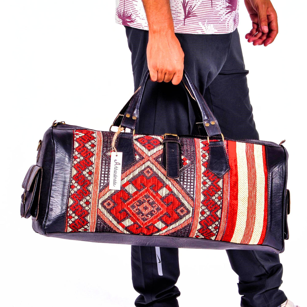 duffle bag black 7