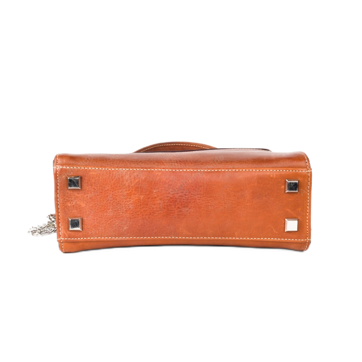 Women's Leather Handbag with 2 Adjustable Straps