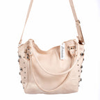 The Sun Leather Tote Bag - Brown, Natural, Cognac
