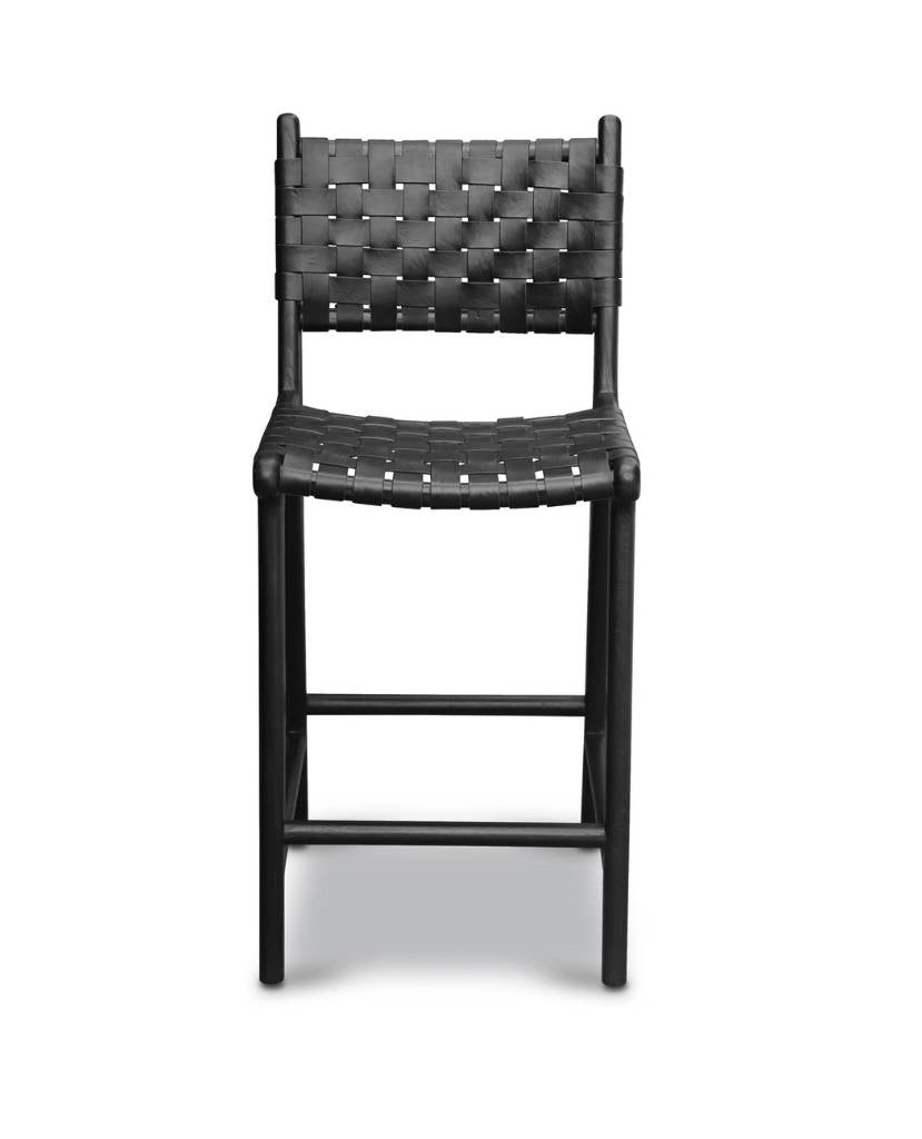 Black Counter Height Bar Stools for Kitchen