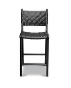 Black Counter Height Bar Stools for Kitchen