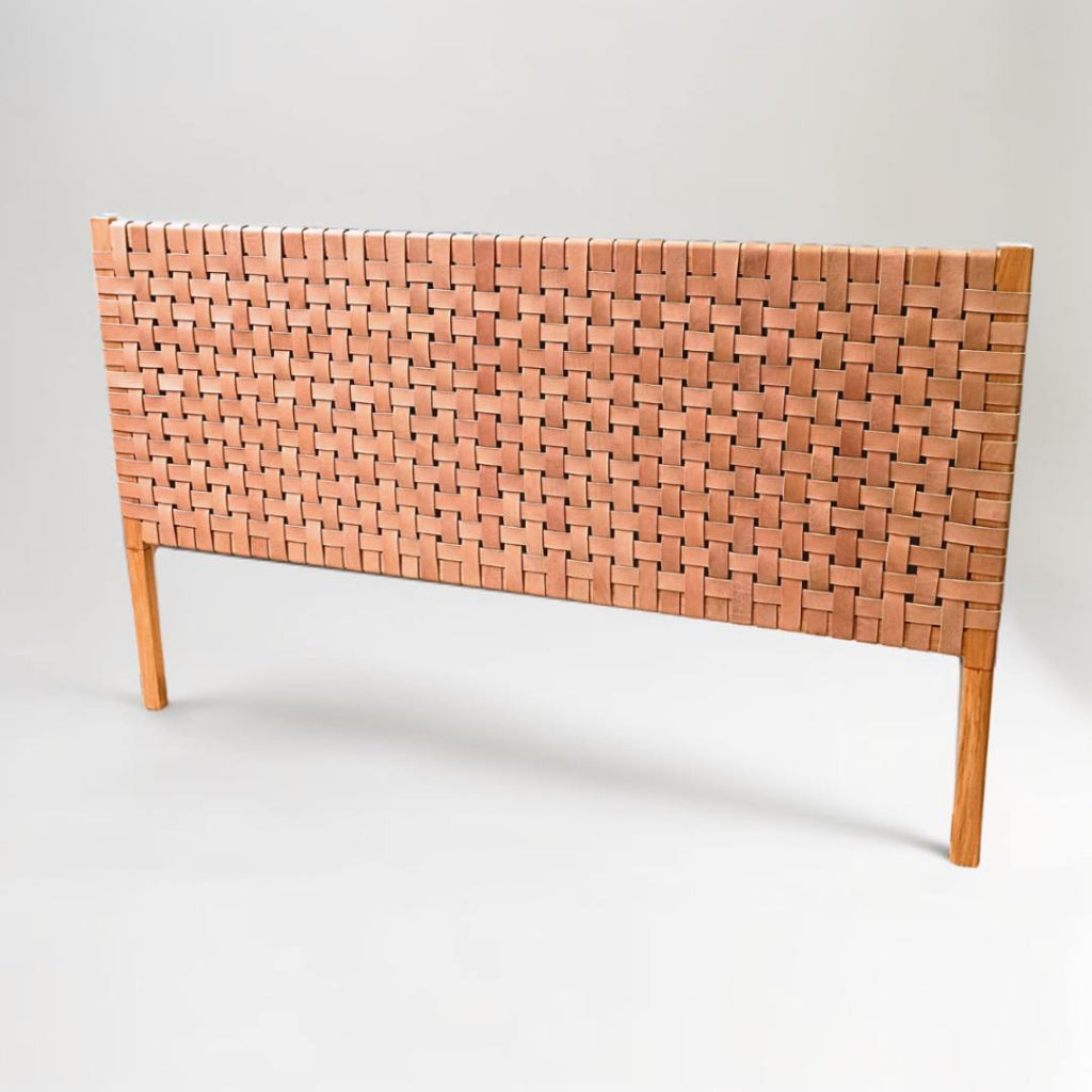 leather headboard