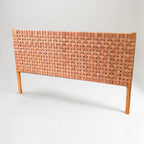 leather headboard