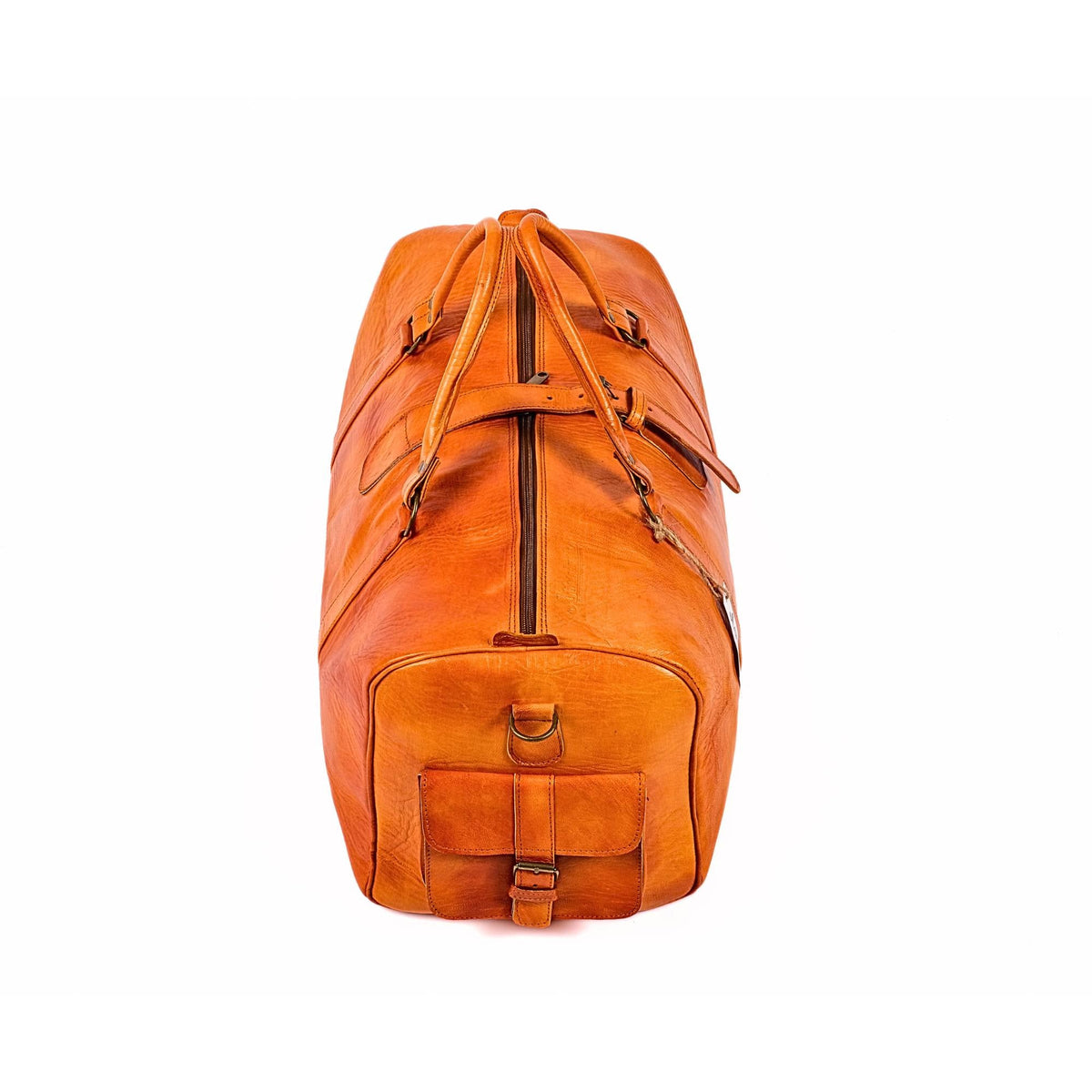 Leather Duffel Bag, Weekender Havan Leather Travel Bag