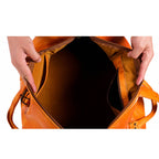 Leather Duffel Bag, Weekender Havan Leather Travel Bag